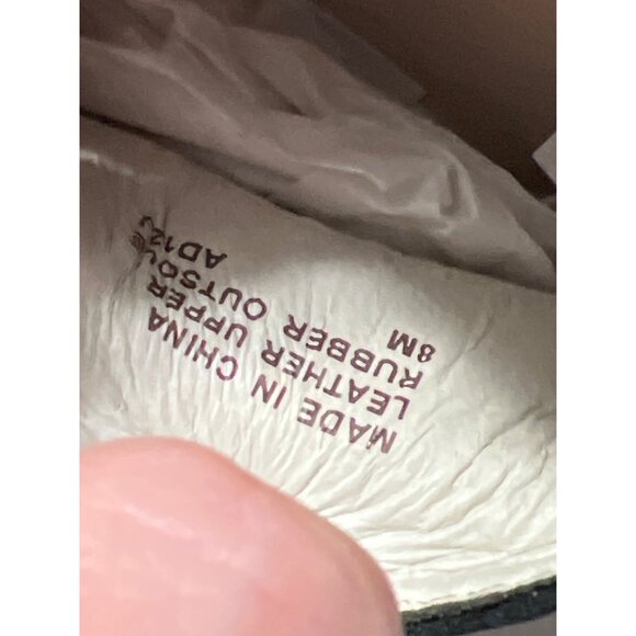 Michael Kors Black Leather Moccasin Loafers - Picture 6 of 9